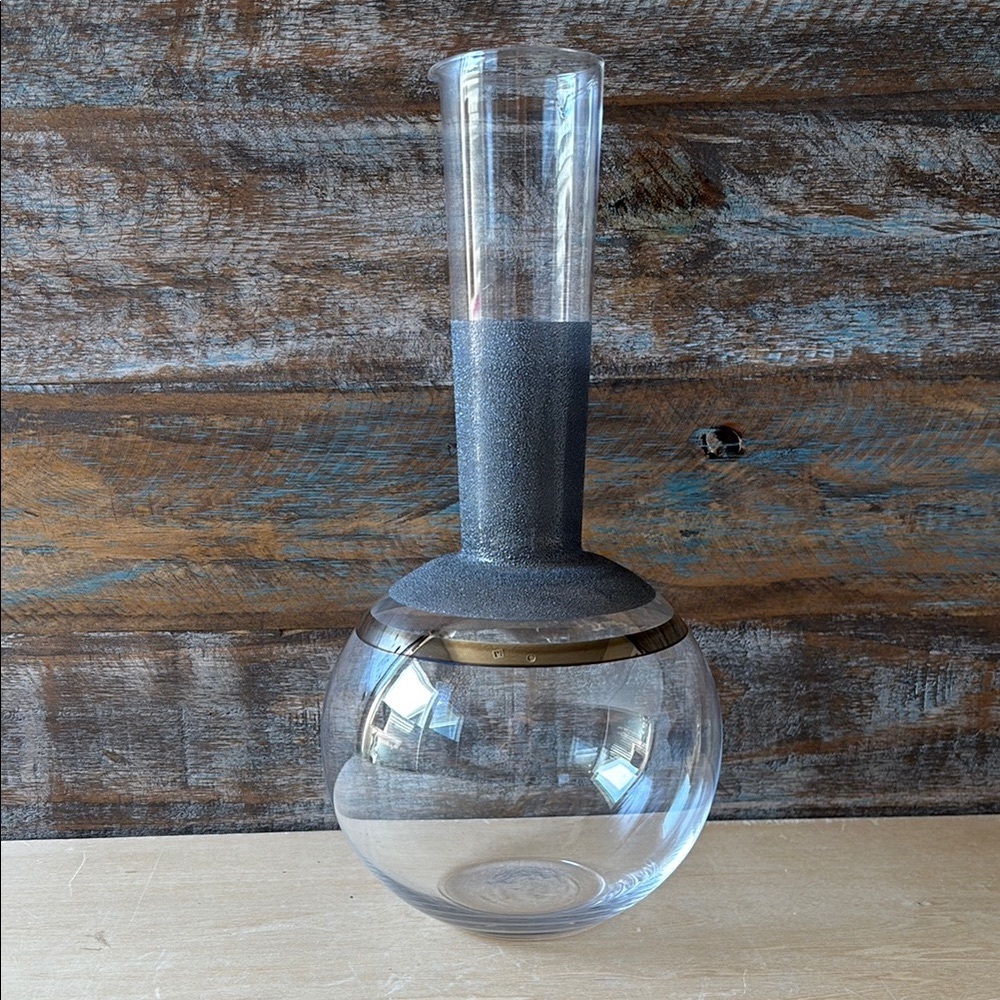 Vintage Kosta Boda Hand Blown Glass Carafe Signed A. Nilsson